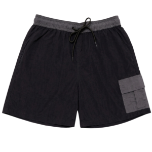 BASIC SHORT PRETO/CINZA